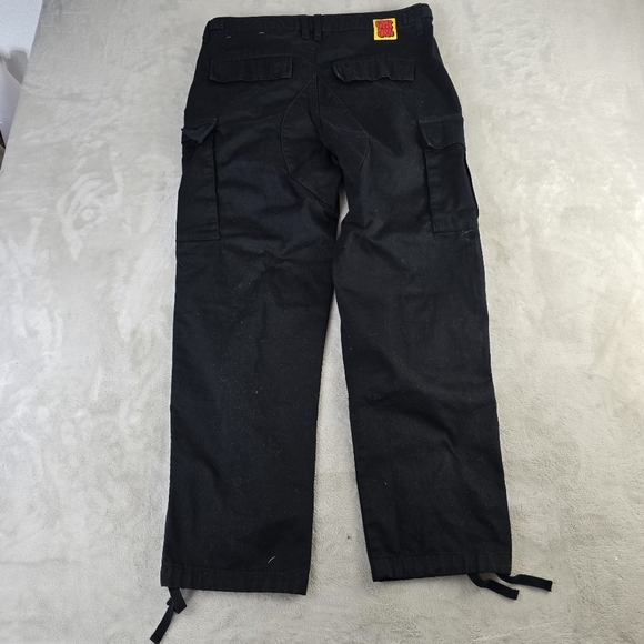 Empyre Relax Black Cargo Pants 30 x 27.5 - Picture 2 of 9